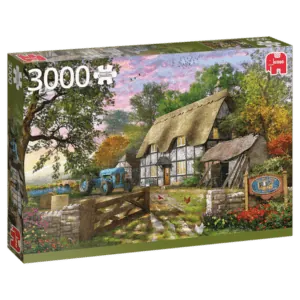 PUZZLE JUMBO : LA MAISON DU FERMIER - 3000 PIECES