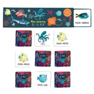 MON MEMORY DE LA MER 32 PIECES - CARTES D'ART