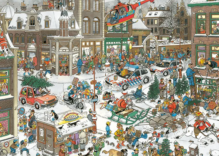 PUZZLE JAN VAN HAASTEREN : NOEL - 1000 PIECES – Image 2