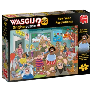 PUZZLE WASGIJ - ORIGINAL 36 : LES RESOLUTIONS DU NOUVEL AN ! - 1000 PIECES