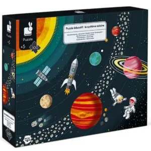 PUZZLE EDUCATIF JANOD : SYSTEME SOLAIRE - 100 PIECES