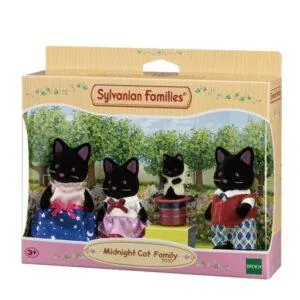 LA FAMILLE CHAT MAGICIEN SYLVANIAN FAMILIES