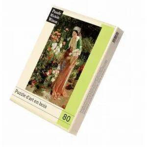 PUZZLE BOIS WILSON - J. LEWIS : DANS LE JARDIN - 250 PIECES