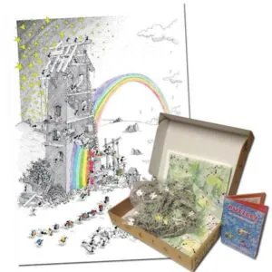 PUZZLE FORMICHE - F. VETTORI : FABRIQUE A ARC EN CIEL - 540 PIECES