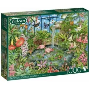 PUZZLE FALCON - D. COOK - SERRE TROPICALE - 1000 PIECES