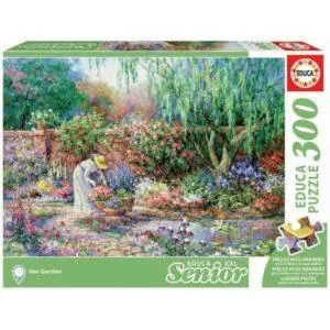 PUZZLE JAN VAN HAASTEREN : LE JARDIN DE LEGUMES - 1000 PIECES