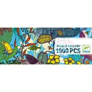 PUZZLE DJECO GALLERY : TERRE ET MER - 1000 PIECES