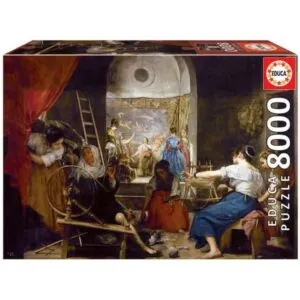 PUZZLE EDUCA - D. VELASQUEZ : LES FILEUSES - 8000 PIECES