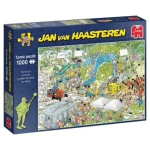 PUZZLE JAN VAN HAASTEREN : LE PLATEAU DE CINEMA - 1000 PIECES