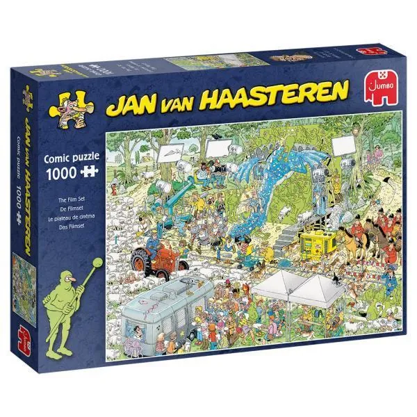 PUZZLE JAN VAN HAASTEREN : LE PLATEAU DE CINEMA - 1000 PIECES