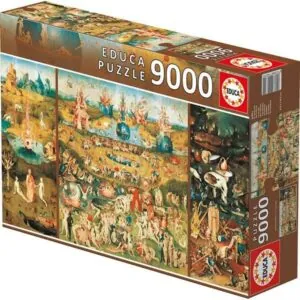 PUZZLE EDUCA : LE JARDIN DES DELICES - 9000 PIECES