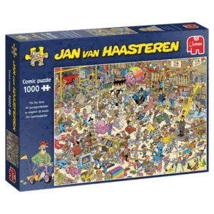 PUZZLE JAN VAN HAASTEREN : LE MAGASIN DE JOUETS - 1000 PIECES