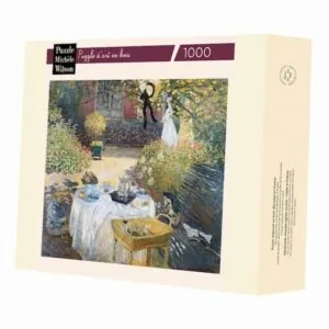 PUZZLE BOIS WILSON - C. MONET : LE DEJEUNER - 1000 PIECES