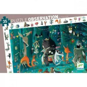 PUZZLE DJECO OBSERVATION : L'ORCHESTRE - 35 PIECES