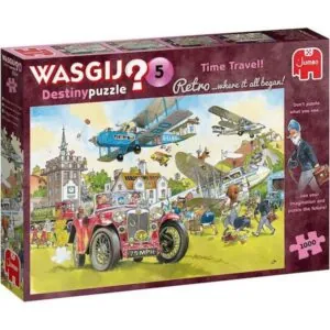 PUZZLE WASGIJ - DESTINY RETRO 5 :  VOYAGE DANS LE TEMPS ! - 1000 PIECES