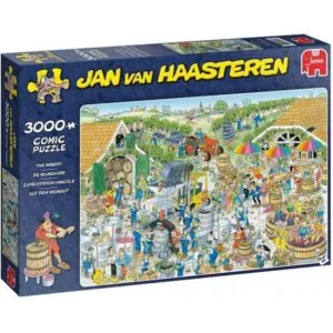 PUZZLE JAN VAN HAASTEREN : EXPLOITATION VINICOLE - 3000 PIECES