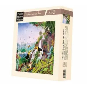 PUZZLE BOIS WILSON - A. THOMAS : TOUCANS A CARENE - 350 PIECES
