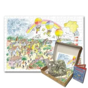 PUZZLE FORMICHE - F. VETTORI : FESTIVAL DE MONTGOLFIERES - 1080 PIECES
