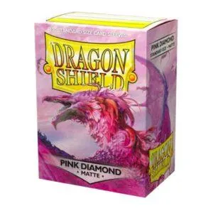 100 DRAGON SHIELD MATTE - PINK DIAMOND