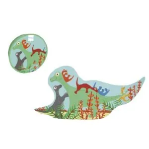 PUZZLE CONTOUR -DINOSAURE-30PIECES SCRATCH