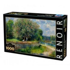 PUZZLE D-TOYS : P. A. RENOIR : ARBRE EN FLEURS - 1000 PIECES