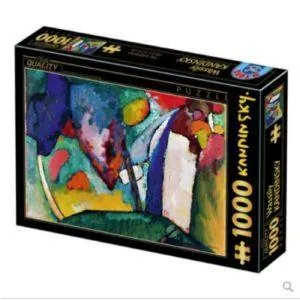 PUZZLE D-TOYS - W. KANDINSKY : LA CASCADE - 1000 PIECES