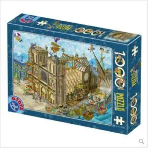 PUZZLE D-TOYS - CARTOON : NOTRE DAME DE PARIS - 1000 PIECES