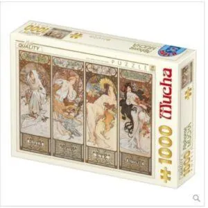 PUZZLE D-TOYS - A.MUCHA : SAISON 2 - 1000 PIECES