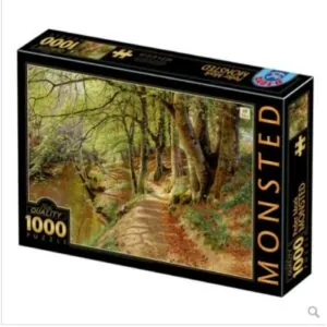 PUZZLE D-TOYS - P. M. MONSTED : UN JOUR DE PRINTEMPS DANS LES BOIS - 1000 PIECES