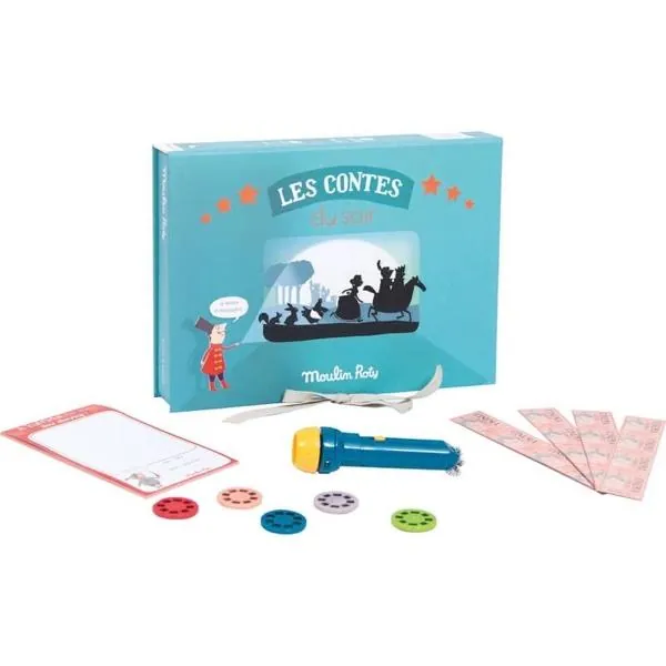 COFFRET LAMPE A HISTOIRES - CINEMA CONTES - MOULIN ROTY – Image 3
