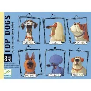 JEU DE CARTES - TOP DOGS - DJECO