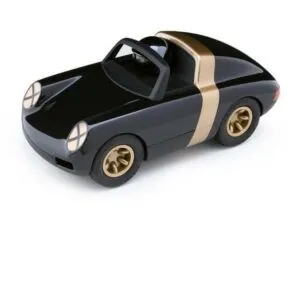 PLAYFOREVER - VOITURE LUFT CROW NOIR / OR - 17.5 CM