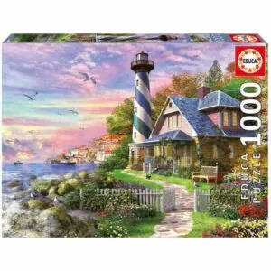PUZZLE EDUCA : PHARE A ROCK BAY - 1000 PIECES