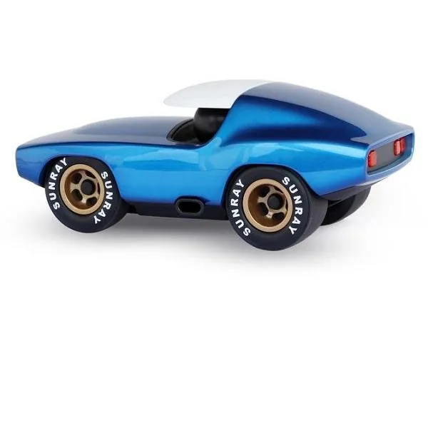 PLAYFOREVER - VOITURE VERVE FASTBACK SONNY BLEU METALLISE - 16CM