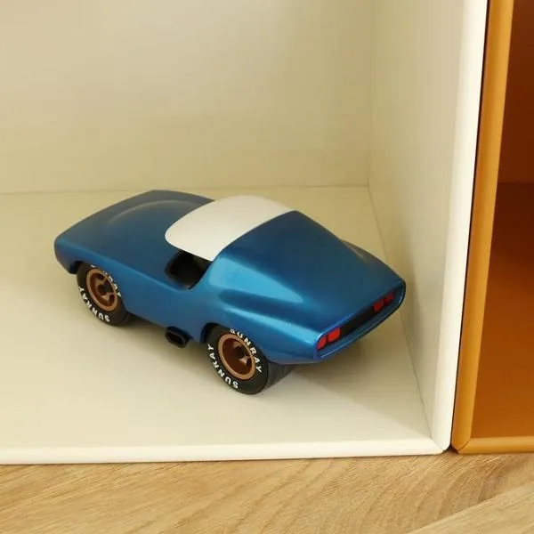 PLAYFOREVER - VOITURE VERVE FASTBACK SONNY BLEU METALLISE - 16CM – Image 2