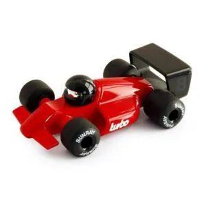 PLAYFOREVER - VOITURE VERVE TURBO LASER ROUGE - 15 CM