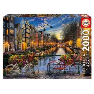 PUZZLE EDUCA : AMSTERDAM - 2000 PIECES