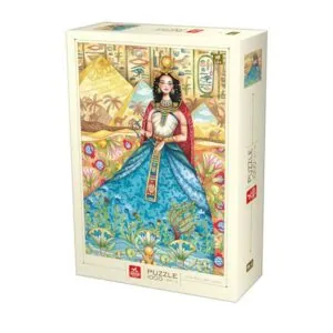 PUZZLE DEICO : G. ZSEJKE : CLEOPATRE - 1000 PIECES
