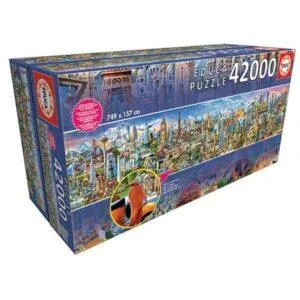 PUZZLE EDUCA : LE TOUR DU MONDE - 42000 PIECES