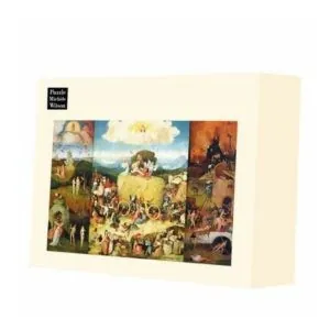 PUZZLE BOIS WILSON - J. BOSCH : LE CHARIOT DE FOIN - 1500 PIECES