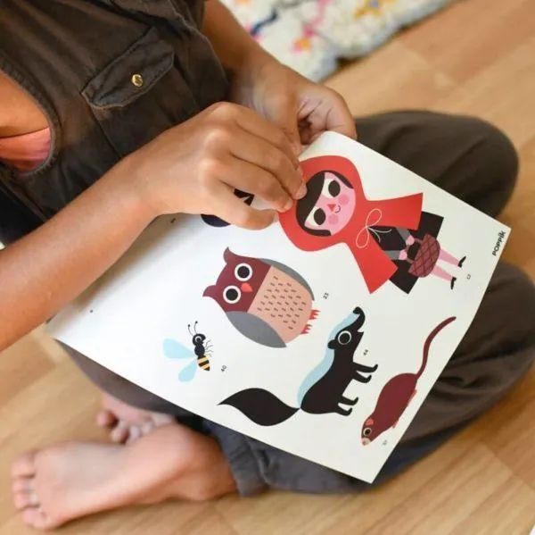 POSTER EDUCATIF LA FORET + 60 STICKERS 3-8 ANS – Image 5