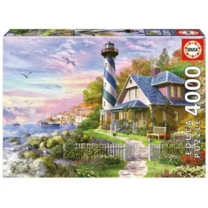 PUZZLE EDUCA : PHARE A ROCK BAY - 4000 PIECES *