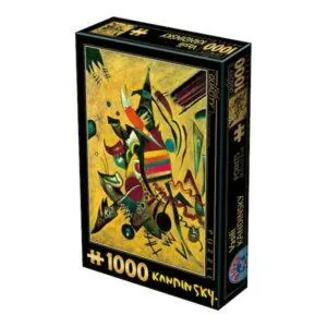PUZZLE D-TOYS - W. KANDINSKY : POINTS - 1000 PIECES