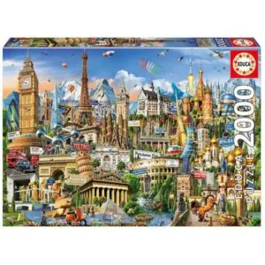PUZZLE EDUCA : SYMBOLES D'EUROPE - 2000 PIECES