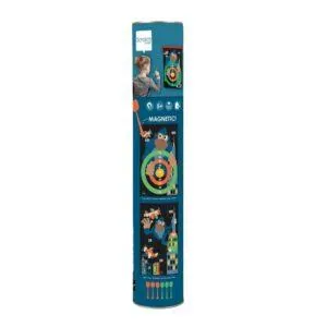 JEU DE FLECHETTES MAGNETIQUES MONKEY TOWN  36X55 CM-SCRATCH