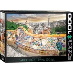 PUZZLE EUROGRAPHICS : BARCELONE PARC GUELL - 1000 PIECES