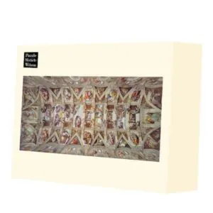 PUZZLE BOIS WILSON - MICHEL-ANGE : PLAFOND DE LA CHAPELLE SIXTINE - 1800 PIECES