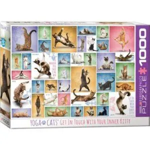 PUZZLE EUROGRAPHICS : YOGA CHATS - 1000 PIECES