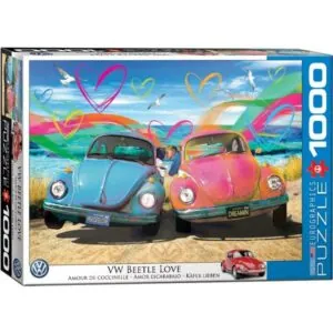 PUZZLE EUROGRAPHICS - P. GREENFIELD : VW AMOUR DE COCCINELLE - 1000 PIECES