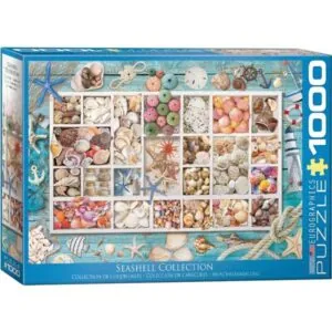 PUZZLE EUROGRAPHICS : COLLECTION DE COQUILLAGES - 1000 PIECES